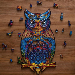 Owl Wooden Puzzle in Box