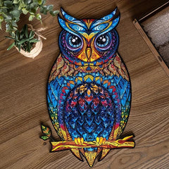Owl Wooden Puzzle in Box