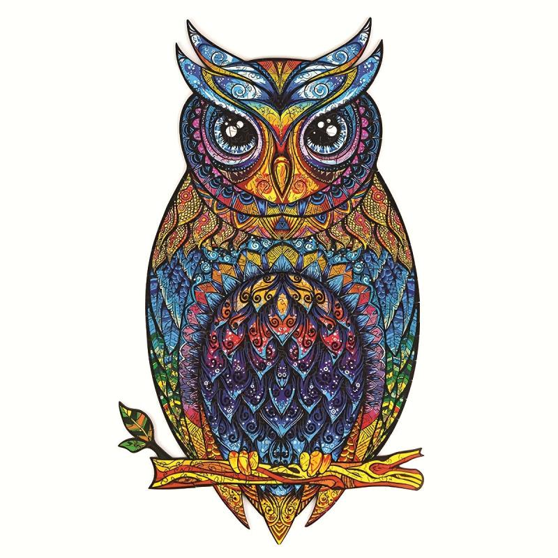 Owl Wooden Puzzle in Box