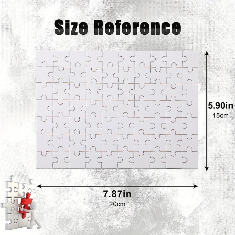 DIY Sublimation Puzzle Craft 70 Pieces