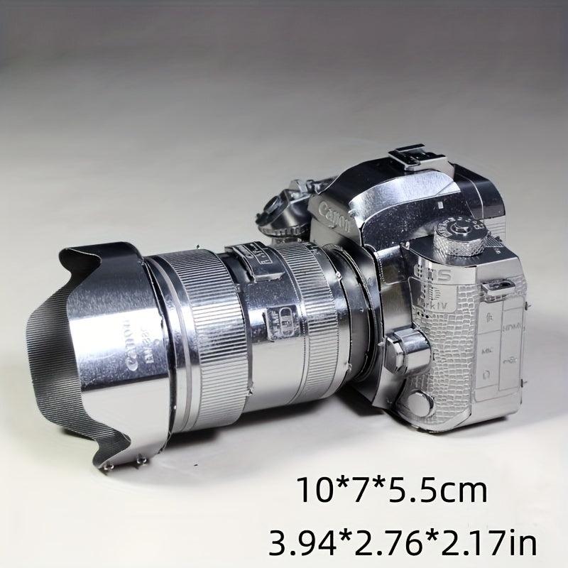 Metal Toy Camera Model 3D Puzzle Game
