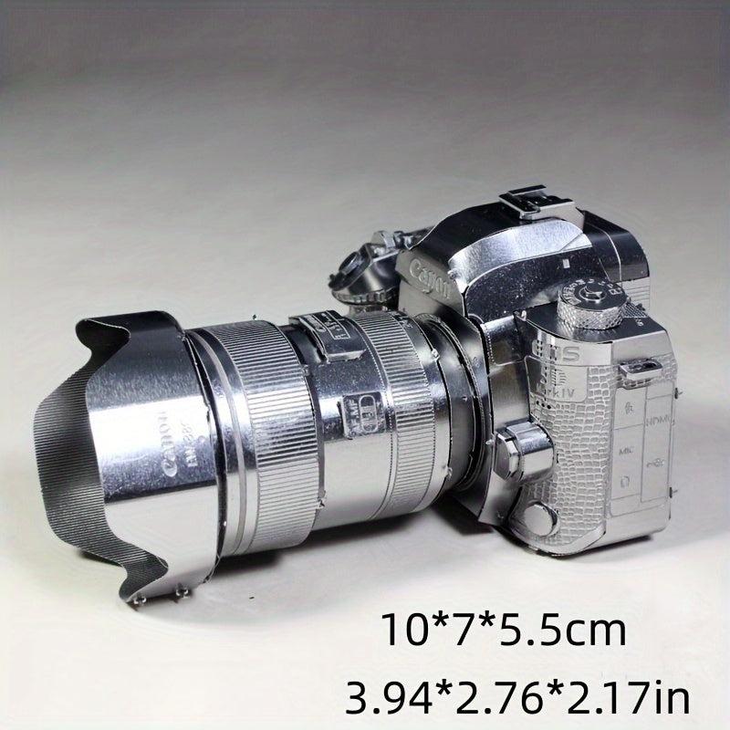 Metal Toy Camera Model 3D Puzzle Game