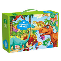 180 Pieces Jumbo Floor Puzzle for Kids - Space Animal Dinosaur Educational Toys