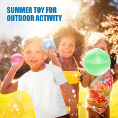 Silicone Sealing Water Balloons Quick Fill Summer Water Toys No Hurt Jelly Balls