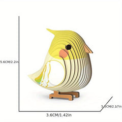 3D Paper Animal Puzzle for Kids - DIY Model Decoration