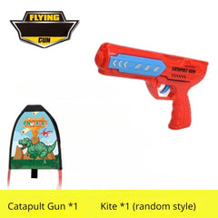 Catapult Kite Toy And Red