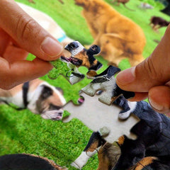 101 Pooping Puppies Jigsaw Puzzle Fun Stress Relief Game For Adults And Children