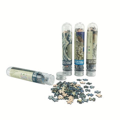 Mini Test Tube Puzzle Landscape Pattern 150 Pieces Creative Birthday Gift