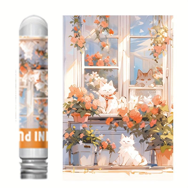 Mini Test Tube Puzzle Landscape Pattern 150 Pieces Creative Birthday Gift