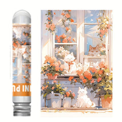 Mini Test Tube Puzzle Landscape Pattern 150 Pieces Creative Birthday Gift