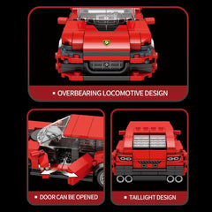 416pcs Car Building Blocks Educational Toys Racing Model Ornaments
