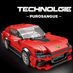 416pcs Car Building Blocks Educational Toys Racing Model Ornaments