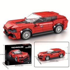 416pcs Car Building Blocks Educational Toys Racing Model Ornaments