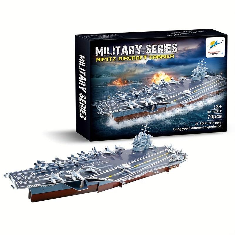 Military Assembly Model Paper Puzzle Great Gift For Kids