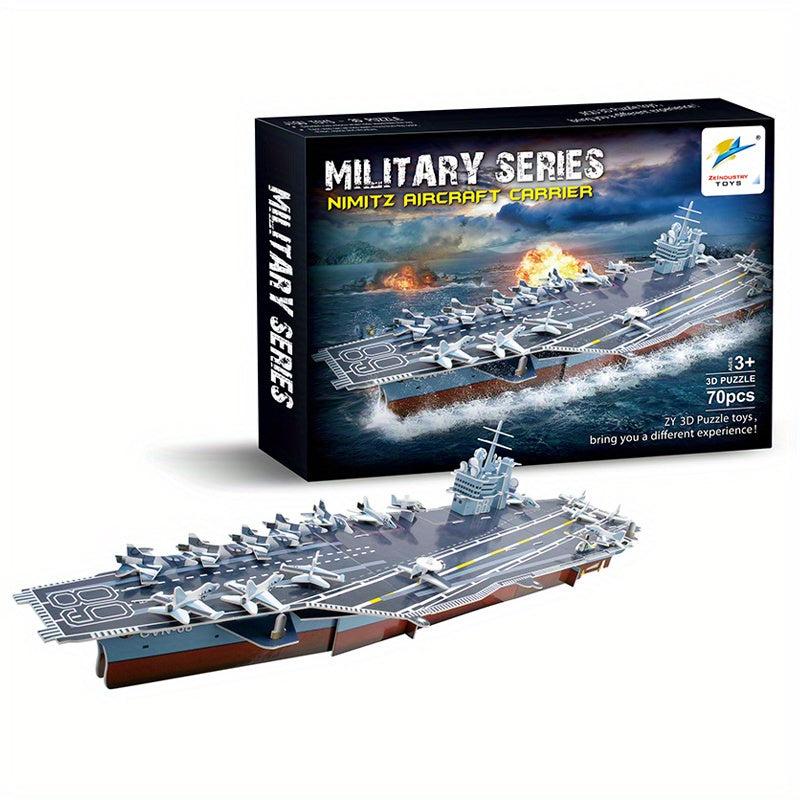 Military Assembly Model Paper Puzzle Great Gift For Kids