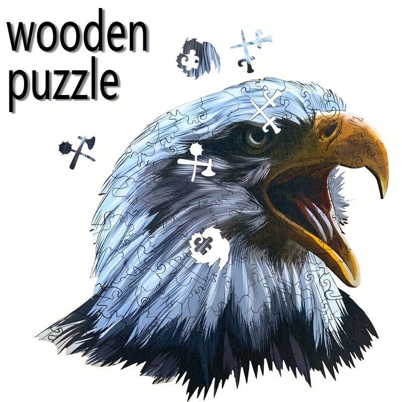 Eagle Shaped Puzzle A3 Size Animal Independence Style High Difficulty Gift