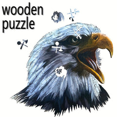Eagle Shaped Puzzle A3 Size Animal Independence Style High Difficulty Gift