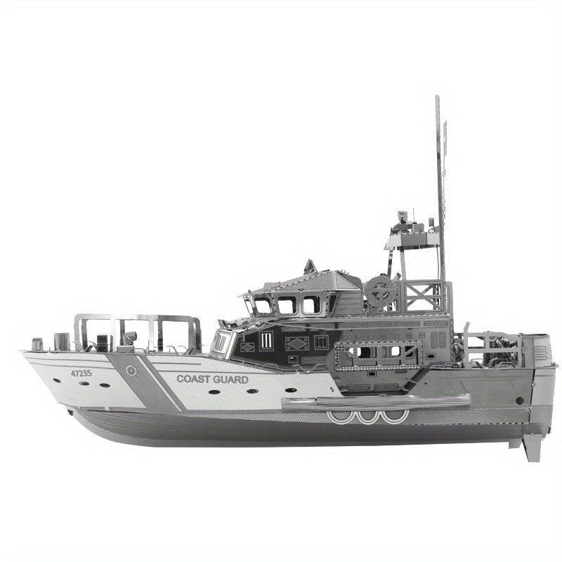 3D Metal Puzzle Model DIY Puzzle Assembly Warship Series Lifeboat