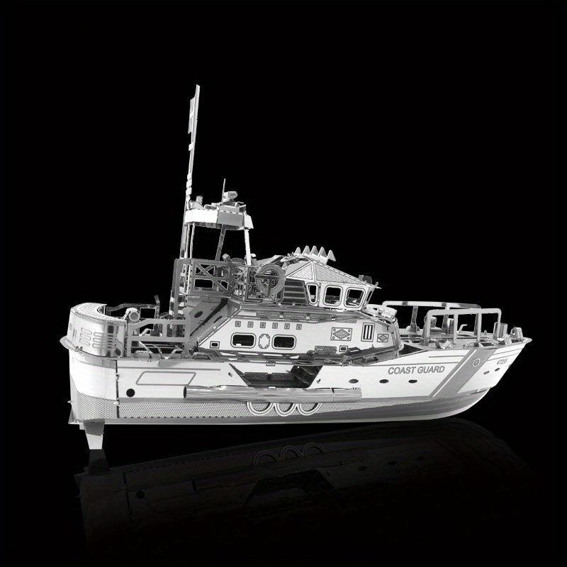 3D Metal Puzzle Model DIY Puzzle Assembly Warship Series Lifeboat