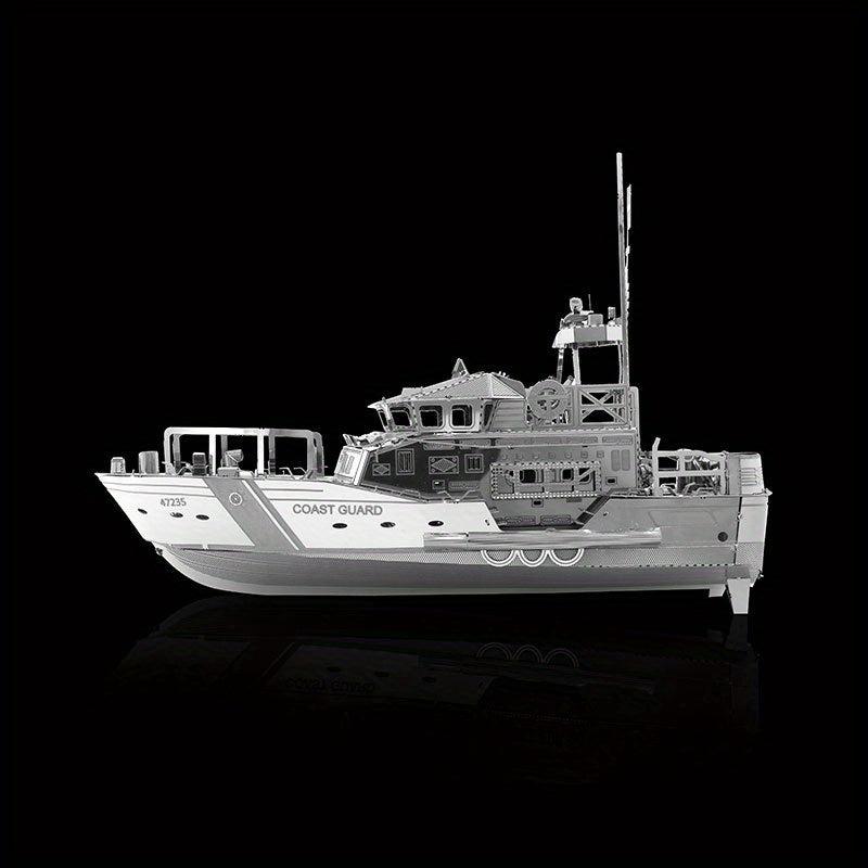 3D Metal Puzzle Model DIY Puzzle Assembly Warship Series Lifeboat