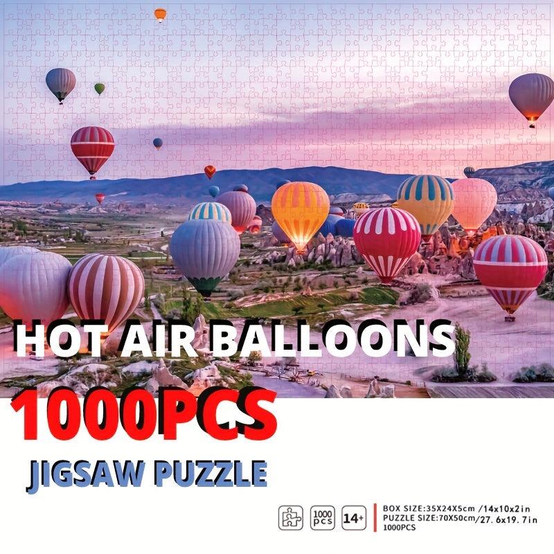 Sunset Hot Air Balloon Puzzle 1000 Pieces