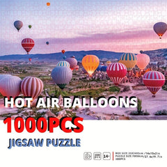 Sunset Hot Air Balloon Puzzle 1000 Pieces