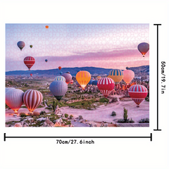 Sunset Hot Air Balloon Puzzle 1000 Pieces