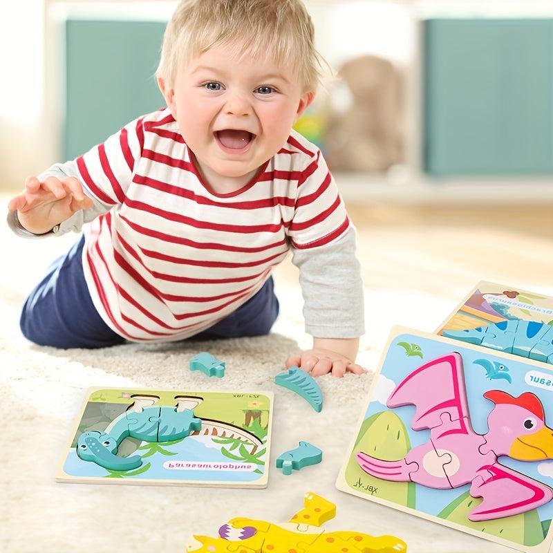 Dinosaur 3D Jigsaw Puzzle Educational Toy for Kids
