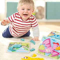 Dinosaur 3D Jigsaw Puzzle Educational Toy for Kids