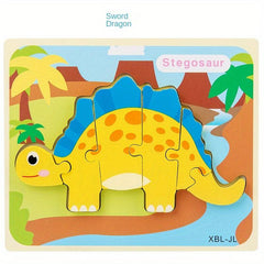 Dinosaur 3D Jigsaw Puzzle Educational Toy for Kids