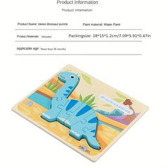 Dinosaur 3D Jigsaw Puzzle Educational Toy for Kids