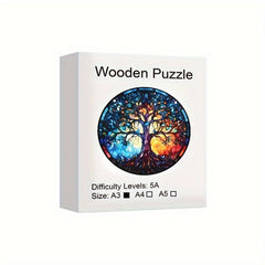Tree Of Life Wooden Jigsaw Puzzle Magic Puzzle Birthday Gift