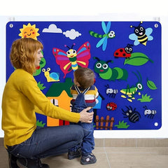 3D DIY Felt Game: Story Board, Busy Board, Dinosaur Animals