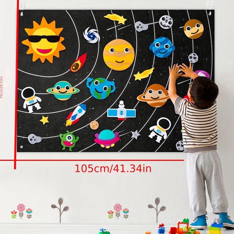3D DIY Felt Game: Story Board, Busy Board, Dinosaur Animals