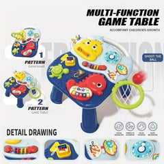 2in1 Baby Pitching Basketball Learning Panel
