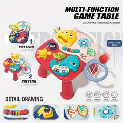2in1 Baby Pitching Basketball Learning Panel