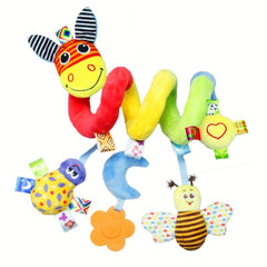 Baby Car Seat Toy Activity Stroller Mobile Toy Spiral Suspension