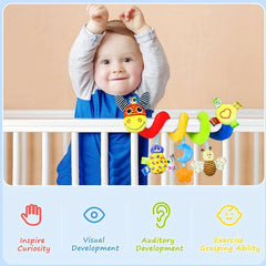 Baby Car Seat Toy Activity Stroller Mobile Toy Spiral Suspension
