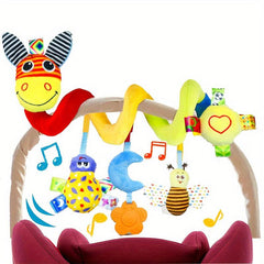 Baby Car Seat Toy Activity Stroller Mobile Toy Spiral Suspension