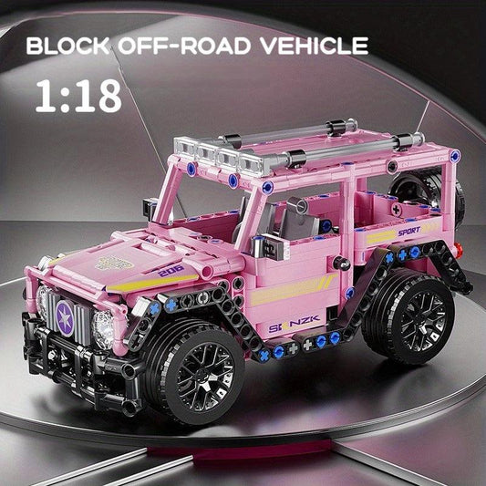 City Speed Car Auto Racing Vehicle Bricks Toys For Children Boy Gift