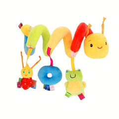 Baby Car Seat Toys Stroller Hanging Rattle Insect Safety Toys