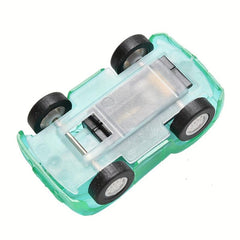 1 Pc Pull Back Car Vehicle Toy Kids Transparent Mini Car Toy
