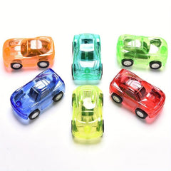 1 Pc Pull Back Car Vehicle Toy Kids Transparent Mini Car Toy
