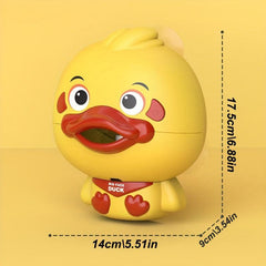 Baby Bath Duck Toys Bubble Machine Automatic Bubble Maker