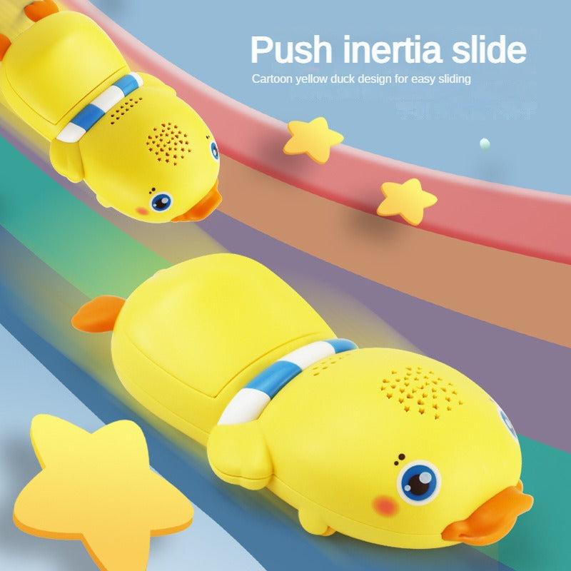 Baby And Child Music Phone Early Education Story Phone Yellow Duck Cartoon Phone
