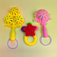 Infant Toddler Toys Rattle Bell Sound Soothing Accessories
