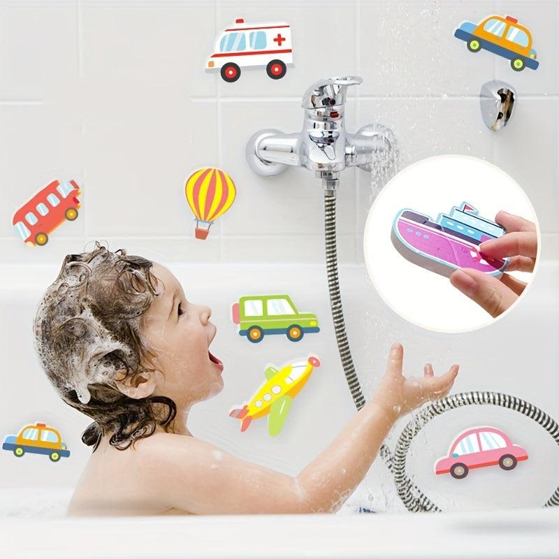 Foam Floating Bath Toy for Kids - Educational Cognitive Puzzles