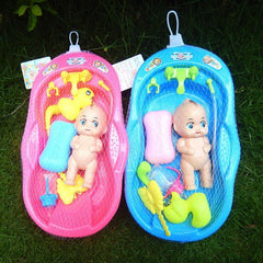 Little Yellow Duck Bath Doll Set for Kids