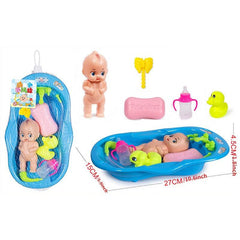 Little Yellow Duck Bath Doll Set for Kids