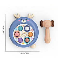 Baby Percussion Toys Pop up Desktop Game Hammer And Hamster Game
